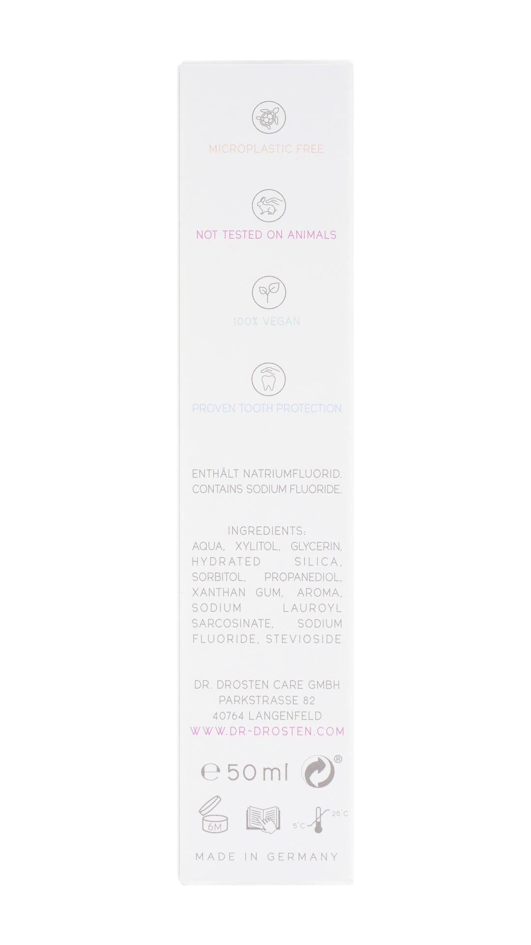 4er Set aus dpure Kinderzahnpasta soft berry & dpure Junior Zahnpasta yummy cherry